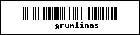 grumlinas_barcode