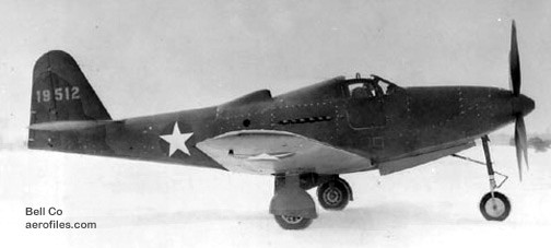 BELL XP-63 PINBALL MANNED AERIAL TARGET